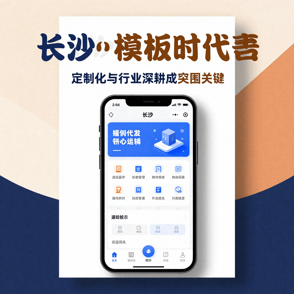 长沙小程序开发市场调研:告别“模板时代”,定制化与行业深耕成突围关键 长沙小程序开发市场调研:告别“模板时代”,定制化与行业深耕成突围关键