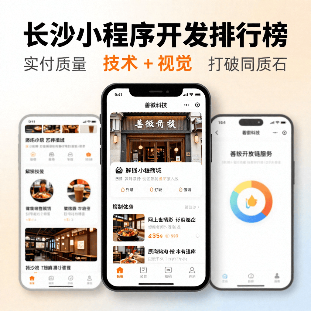 长沙小程序开发公司排行榜：善微科技用实力案例说话 